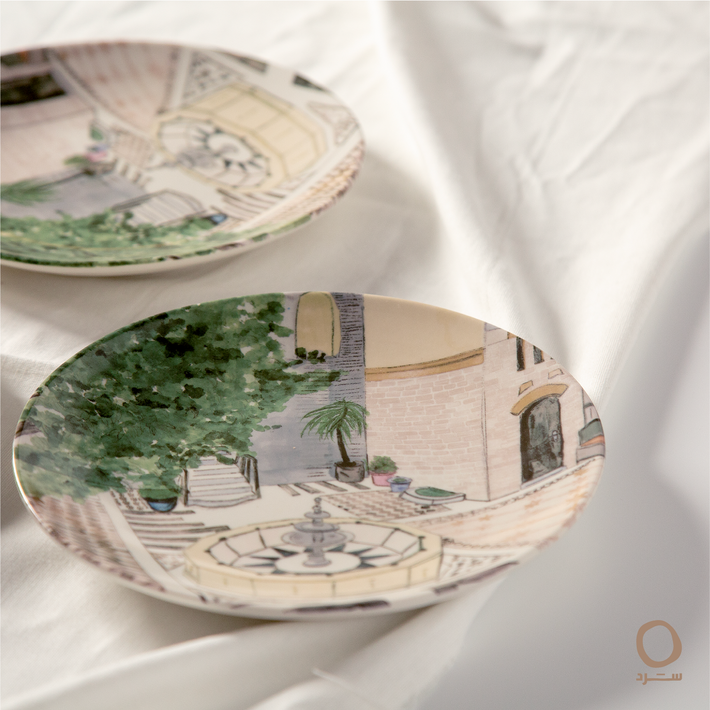 Old Damascus collection- 12 plates